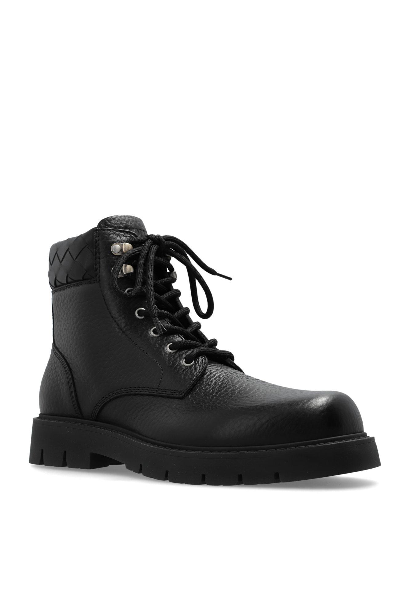 Bottega Veneta パドルブーツ color:black Bottega Veneta - Leather Boots - Black Bottega Veneta